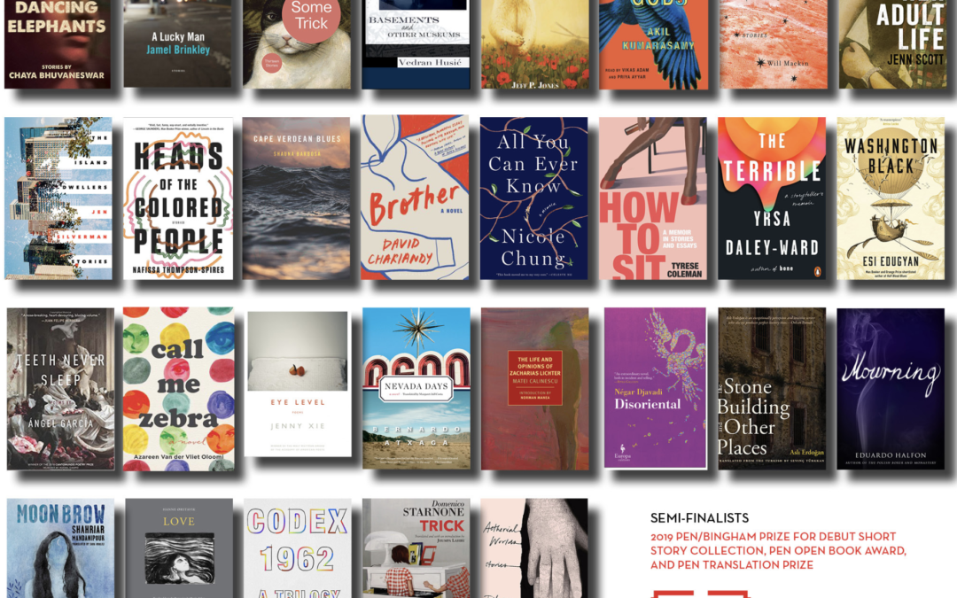 2019 PEN America Lit. Awards Longlist