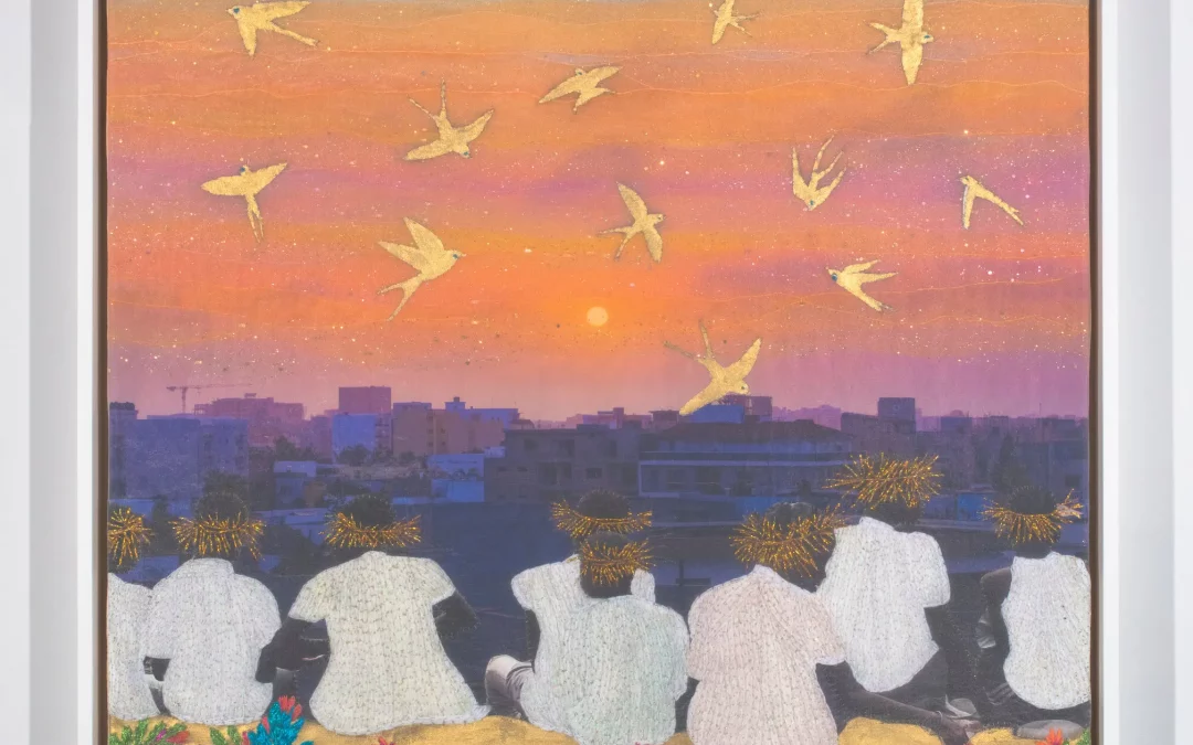 “In This Joana Choumali Work, a Dreamy, Swallow-Filled Sky” in the New York Times