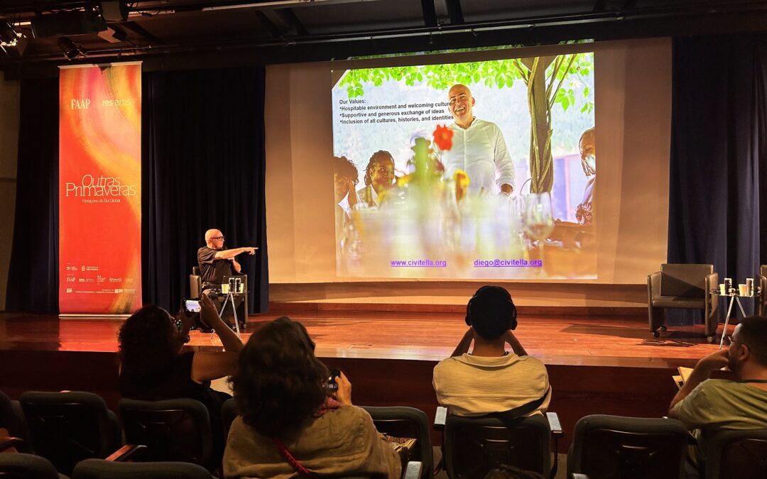 Civitella Joins Global Dialogue at Res Artis & Reunites with Civitellians in Brazil