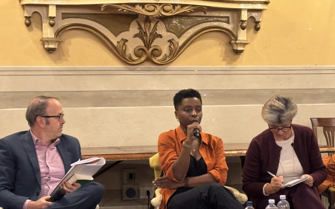 Noo Saro Wiwa at 2025 CaLibro Festival, Co-Sponsored by Civitella