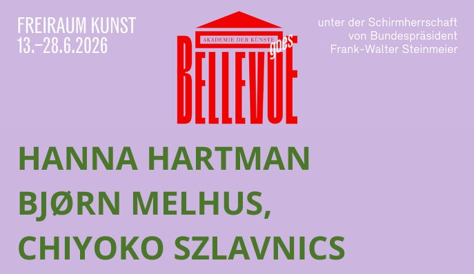 Exhibition & Program “FREIRAUM KUNST (Free Space Art)” at Bellevue Palace, Berlin, Germany